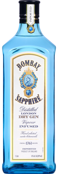 1.0 Gin Dry Sapphire NV Bombay London