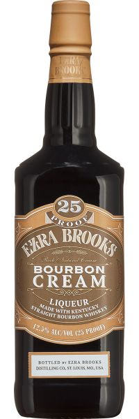 Ezra Brooks Bourbon Cream Liqueur NV 750