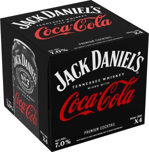 Jack Daniel's & Coca Cola NV 355 ml.