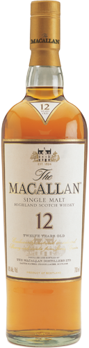 Macallan Sherry Oak Single Malt Scotch Whisky 12 year old 750ml
