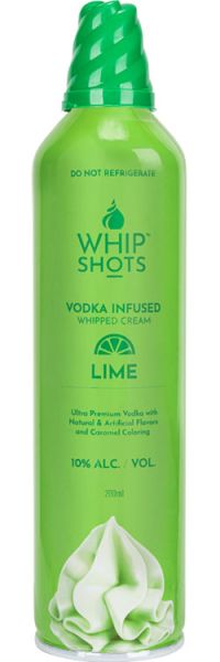 Whip Shots Caramel Vodka Infused Whipped Cream - 200 ml