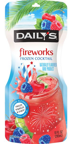 Daily's Fireworks Frozen Cocktail Pouch / 296ml - Marketview Liquor